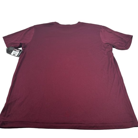 Colosseum Youth Size Large 16-18 Tee Shirt Short Sleeve Texas A And M Red New - Picture 2 of 12